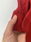 Women s Vintage Woolrich Flannel Cotton Size 10 Shirt Red