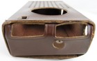 Toshiba 7p-70a Am Transistor Radio With Leather Case Used