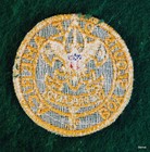Vintage  Boy Scout Assistant Scoutmaster Patch - Cut Edge 
