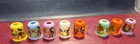 Disney 1930s Vintage Noma Christmas Light Covers Lot Of 8 Mickey Mouse Holiday