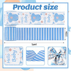 2 Rolls Baby Boy Ribbon   for Diaper Cake    wrapping Gifts    Baby Shower             