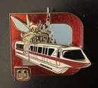 Disney Wdw Classic D Collection Pin Tinker Bell Monorail Le 1000 Glitter Pin