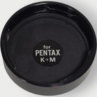 Vintage Rear Lens Cap For Pentax K   M Mount Camera Lens Plastic Black