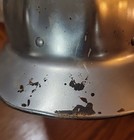 Vntg Hardhat Anodized Aluminum  Superlite By Fibremetal Chester Pa Usa No Liner