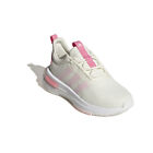Adidas Racer Tr23 Lace Up Youth Girls Off White Sneakers Athletic Shoes Ig4910