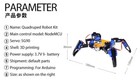 8-dof Spider Robot Arduino Diy Kit Bionic Quadruped Edu-robot Maker Open Source