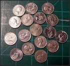 Lot Of 17 Canadian Nickels 5c Circulated Ungraded  s435