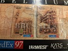 Cardex 97 Brussels Phone Card Set  153 1000 Bell Kars Uswest Rare Intl