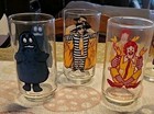 Vintage 1970s Mcdonald s Collectible Series Character Glasses Complete Set Of 6