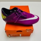 Nike Jr Mercurial Glide Ii Fg Kids Soccer Shoes Purple-volt-white