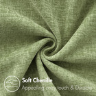 2 Pack 18x18 Sage Green Chenille Throw Pillow Covers Sofa Cushion Cases