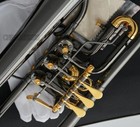 High Grade Black Nickel Rotary Flugelhorn Bb Flugel With Trigger Key