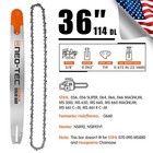 36  Guide Bar Chain 3 8  0 063  114dl For Stihl 064 066 Ms650 Ms660 Ms661 G660