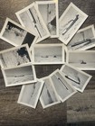 Vtg B w 13 Photo Lot Freighters Locked In Ice Great Lakes Coast Guard Cutter