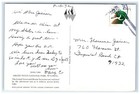 Postcard Jenny Lake Grand Teton National Park Wyoming Lodge Company Card