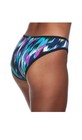 Women   s Multicolor Abstract Pattern Bikini Swim Bottom  Regular Size