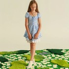 Hand Tufted Flower Rug  Moss Carpet  Hypoallergenic Rug  3dcute Rug  Floral Rug