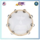 Musfunny Tambourine Musical Instrument For Church  Double Row Jingles