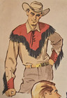 Mccall s 2288    1958  Men s Western Shirt  Complete  Transfer Inc  Neatly Cut     
