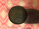 1837 Lower Canadian Provinces City Bank Token One Penny