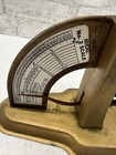 Vintage Post Office Ideal No 2 Scale Letters Antique Metal Desk Scale 2 Lb