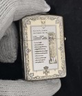 Knights Templar Theme Engraved Metal Rechargeable Gasoline Lighter