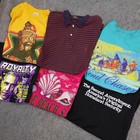 Vintage T Shirt Lot Mens Xl Graphic Polo Tees Lot Of 6 Bundle Wholesale Obama