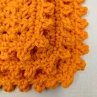 Handmade crochet Spa Washcloths set Of 3 100  Cotton eco-friendly reusable