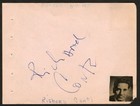 Lauren Bacall   Richard Conti Signed Autograph 4 5x6 Album Page Actresses