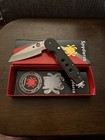 Spyderco C240cfp Smock S30v Plain Edge Flipper Knife Carbon Fiber g10 Laminate B