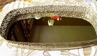 Vintage Gold Dresser Vanity Mirror Tray Hollywood Regency Era Rectangle Ormolu