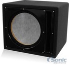 Belva Bbx110bk   10  Ported Sub Box Enclosure W black Baffle