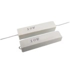 Us Stock 5pcs 1 Ohm 1r  j 10 Watt Axial Ceramic Cement Power Resistor 10w