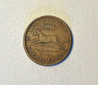 1837 Copper Hard Times Token Executive Experiment  Donkey turtle Coin