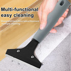 Heavy Duty 4-inch Razor Blade Floor Scraper  45 Inch Long-handle  Cleaning Glass