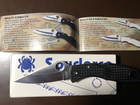Vintage Spyderco C11pbk Delica Ats-55 Plain Edge Blade 1998  