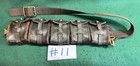 Ww I   2 Swedish M10  5 Pouch Ammo Bandolier  11 Free Shipping