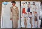  5 Lot 5 Vtg 1980s Mccall Sewing Suit Dress Patterns Ff Uncut Women Sizes 6-18