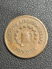 1863 Civil War Token - Gustavus Lindenmueller Ny - Patriotic  union Forever 