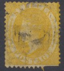 St Lucia Stamps 1884  4c Chrome Yellow Sg12c  6c Mauve Sg 13a Used Cv   80