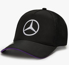 Mercedes Amg Petronas F1 Team Lewis Hamilton Trucker Baseball Cap Hat Black 2024