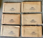 Lot Of 6 Vintage Minox Camera Negative Plastic Wallet Cards Envelopes