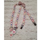 Vintage 1950 s Children s Colorful Heart Suspenders Valentines Day