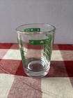 4 Oz  Bar   Kitchen Professional Measuring Glass Tempered Jigger Shot Green