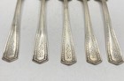Gorham Edgeworth Sterling Silver Dinner Fork Set 5 Piece Monogrammed