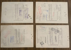 Lot Of Four Pan Am Stock Certificates