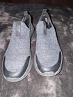 Skechers Go Walk Slip On Shoe Gray Stretch Fit Comfortable Walking