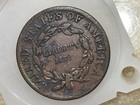 1838  Hard Times Token Am I Not A Woman And A Sister retired Dealer ht-81  k962
