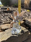 Enchanted Crystal 6 1 2  Fairy Figurine 1989 Made In Germany