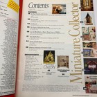 Miniature Collector Magazine October 2008 Dollhouse Replica Hobby